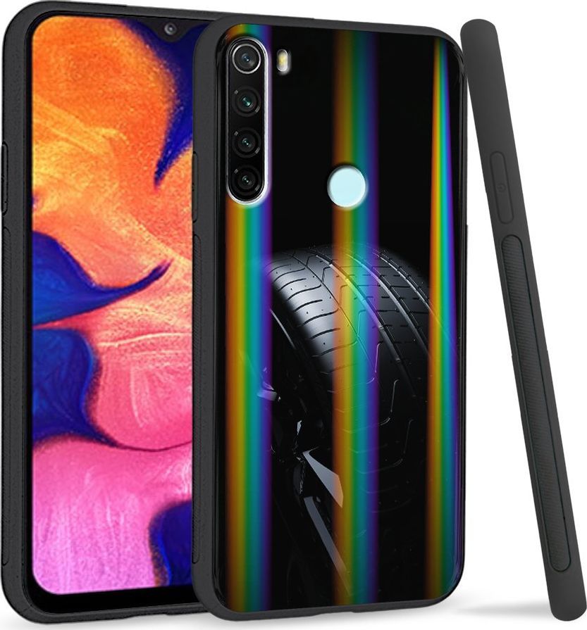 Super Fashion Etui Rainbow Series na Xiaomi Redmi Note 8 Opona 1