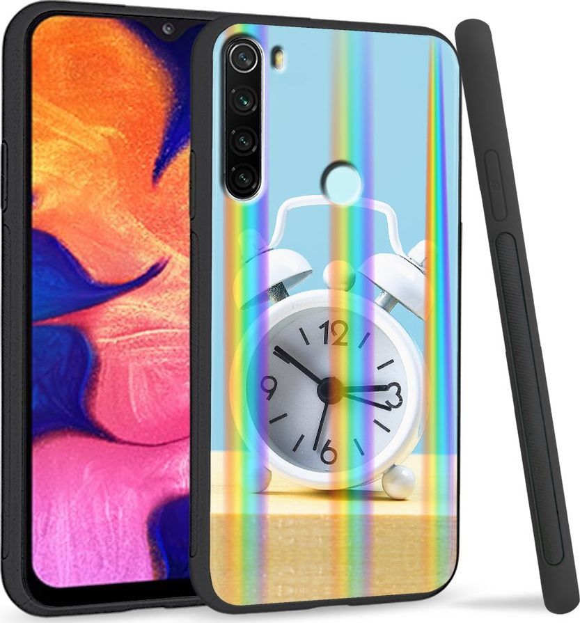 Super Fashion Etui Rainbow Series na Xiaomi Redmi Note 8 Czas wstawać 1
