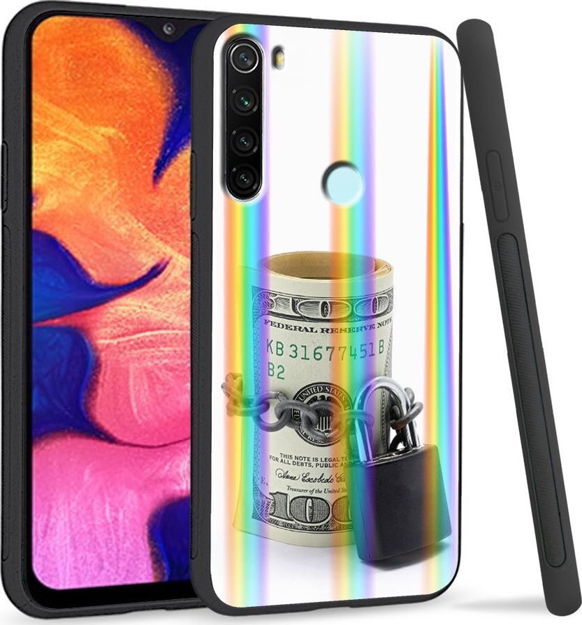 Super Fashion Etui Rainbow Series na Xiaomi Redmi Note 8 Pięniądze 1