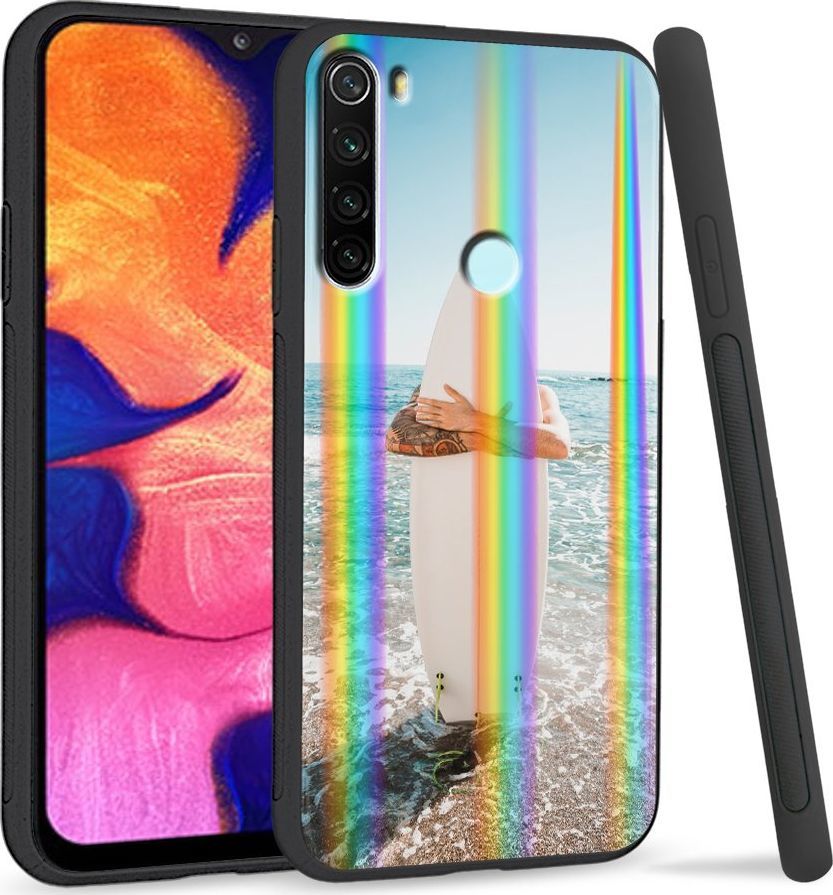 Super Fashion Etui Rainbow Series na Xiaomi Redmi Note 8 Kocham surfing 1