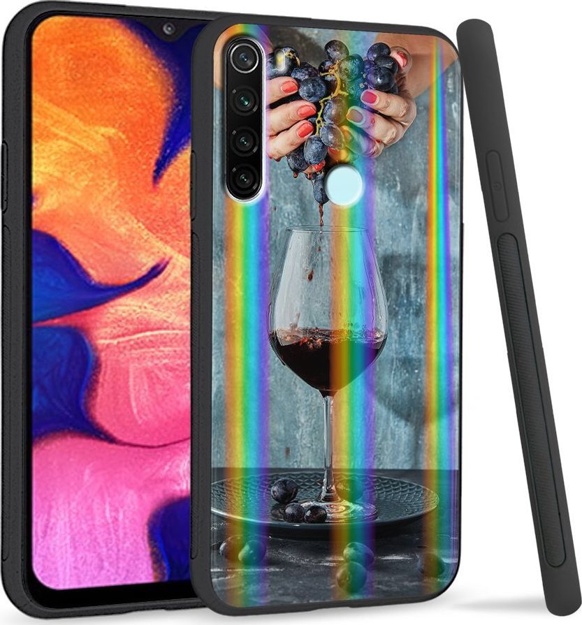 Super Fashion Etui Rainbow Series na Xiaomi Redmi Note 8 Winogorna 1