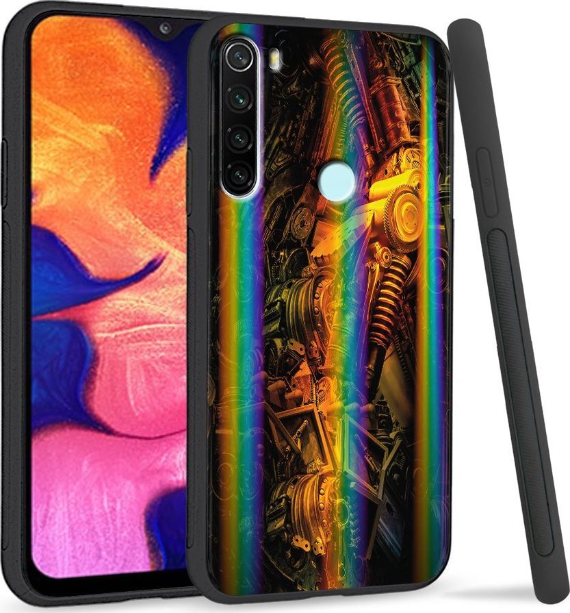 Super Fashion Etui Rainbow Series na Xiaomi Redmi Note 8 Machine world 1