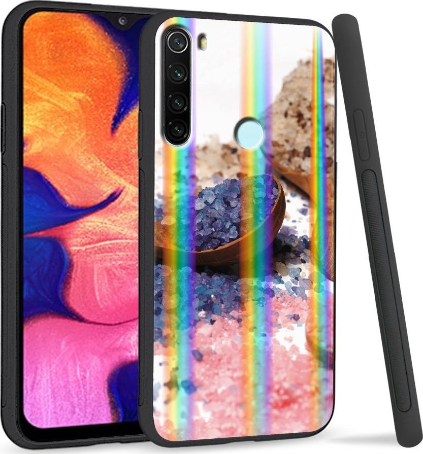 Super Fashion Etui Rainbow Series na Xiaomi Redmi Note 8 Sól 1