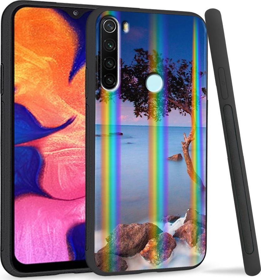 Super Fashion Etui Rainbow Series na Xiaomi Redmi Note 8 Tree 1