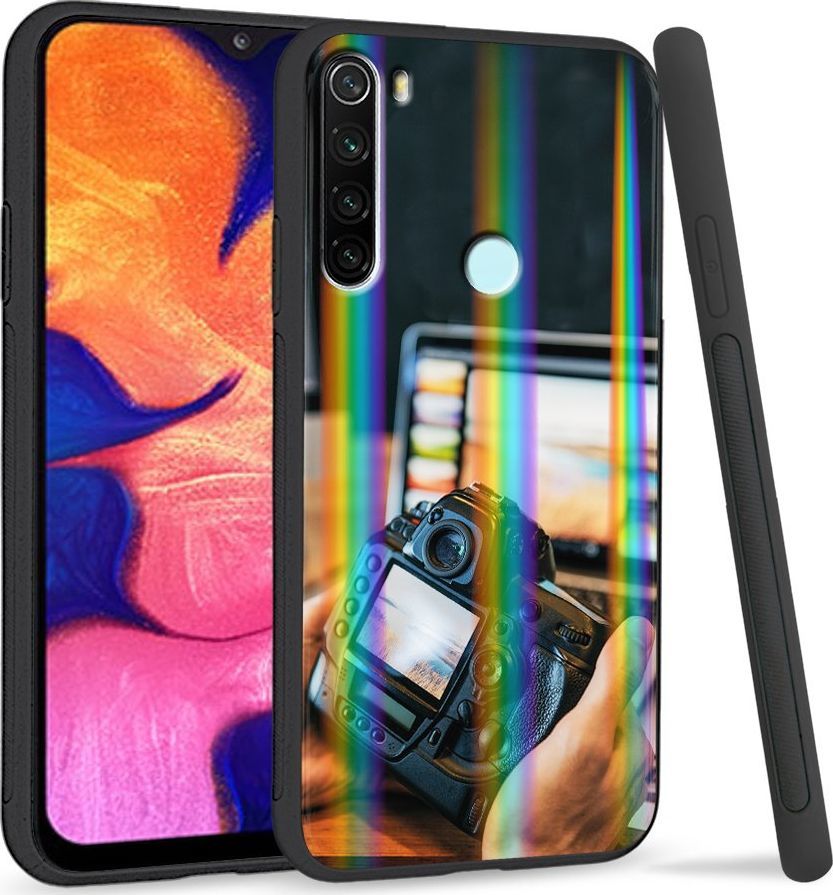 Super Fashion Etui Rainbow Series na Xiaomi Redmi Note 8 Zestaw fotografa 1