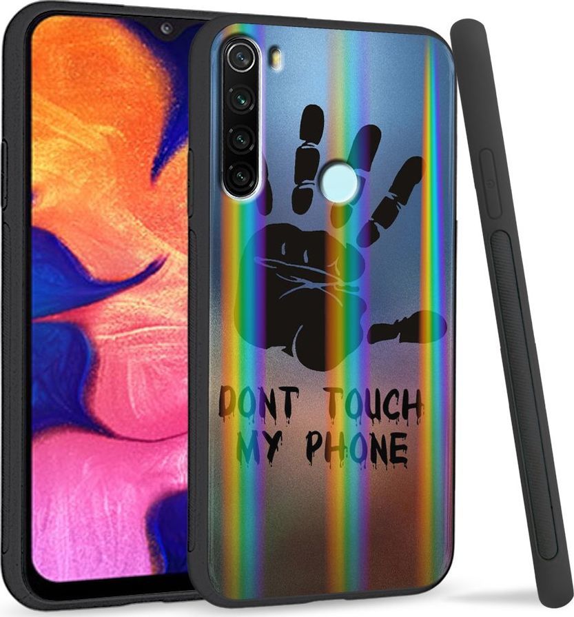 Super Fashion Etui Rainbow Series na Xiaomi Redmi Note 8 Don't Touch My Phone 1