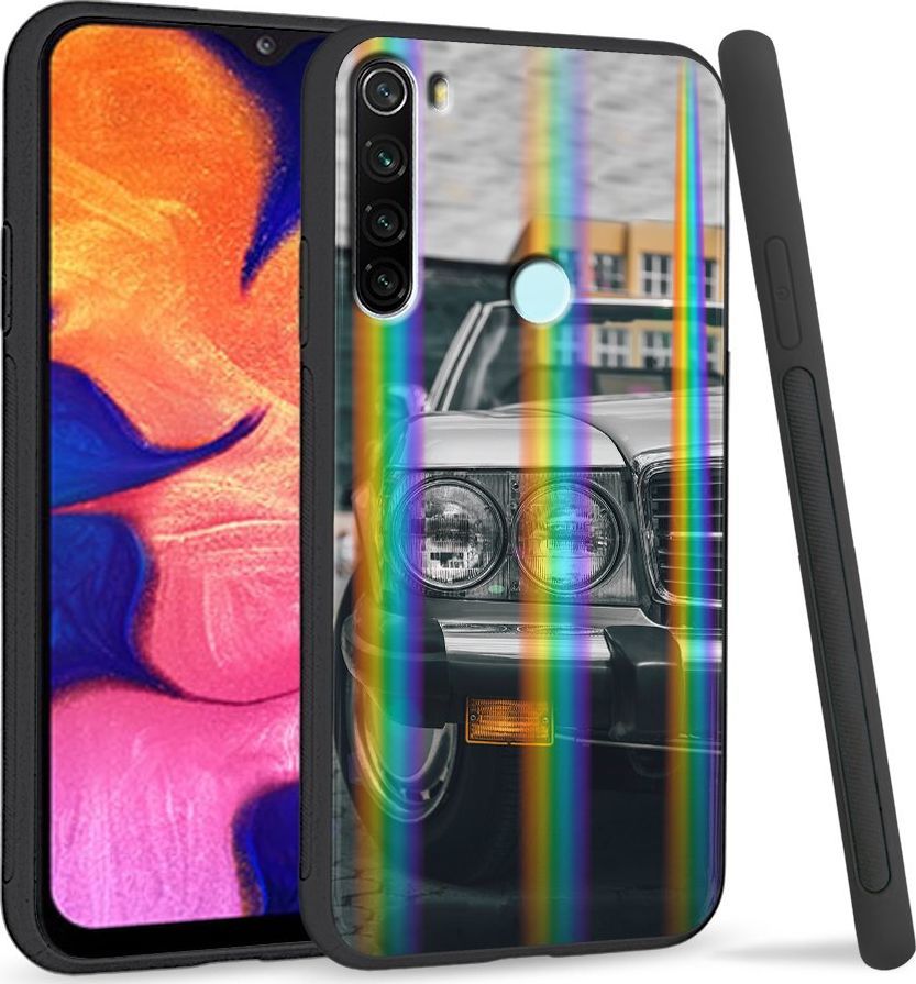 Super Fashion Etui Rainbow Series na Xiaomi Redmi Note 8 Stary samochód 1