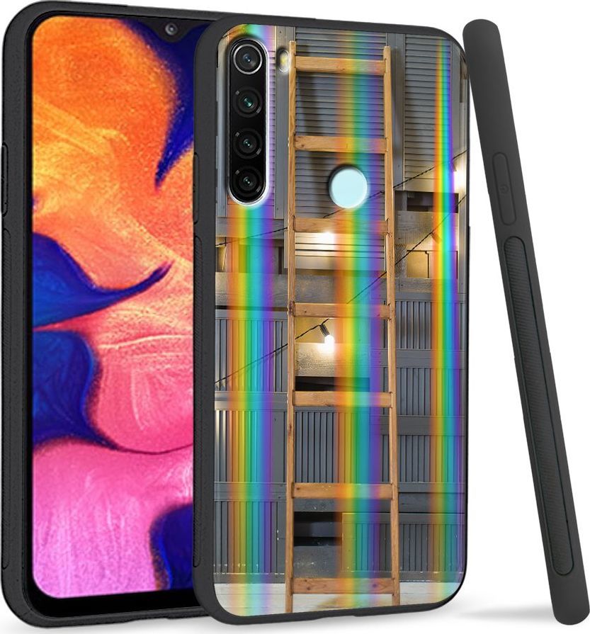 Super Fashion Etui Rainbow Series na Xiaomi Redmi Note 8 Drabina 1