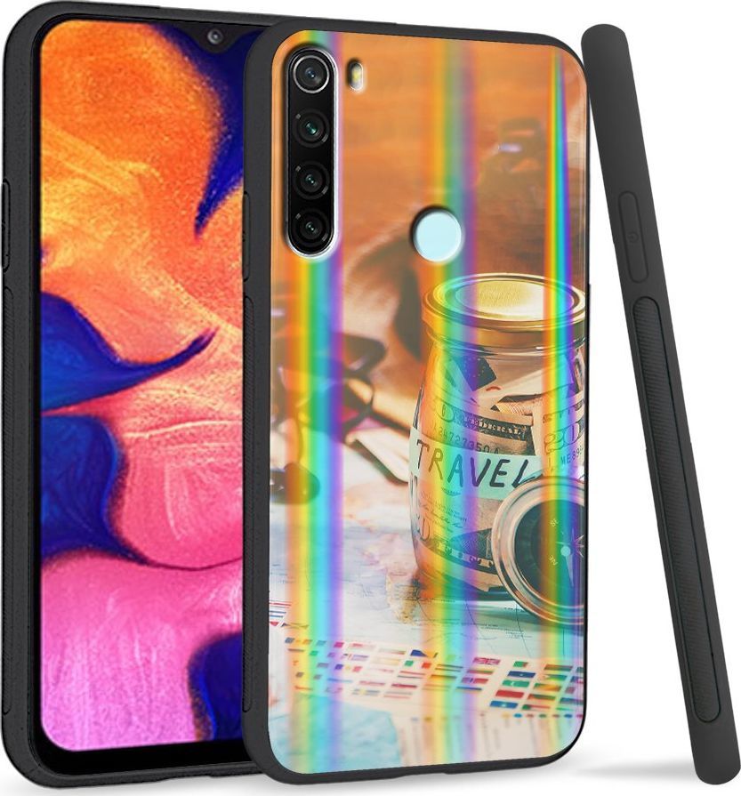 Super Fashion Etui Rainbow Series na Xiaomi Redmi Note 8 Słoik 1