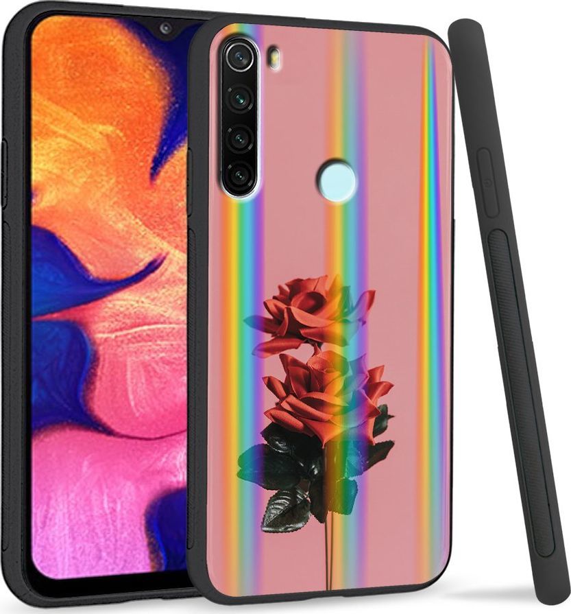Super Fashion Etui Rainbow Series na Xiaomi Redmi Note 8 Rose love 1