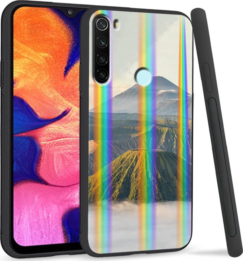 Super Fashion Etui Rainbow Series na Xiaomi Redmi Note 8 Wulkan 1
