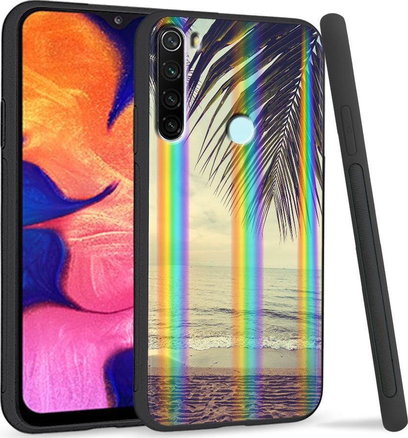 Super Fashion Etui Rainbow Series na Xiaomi Redmi Note 8 Beach side 1