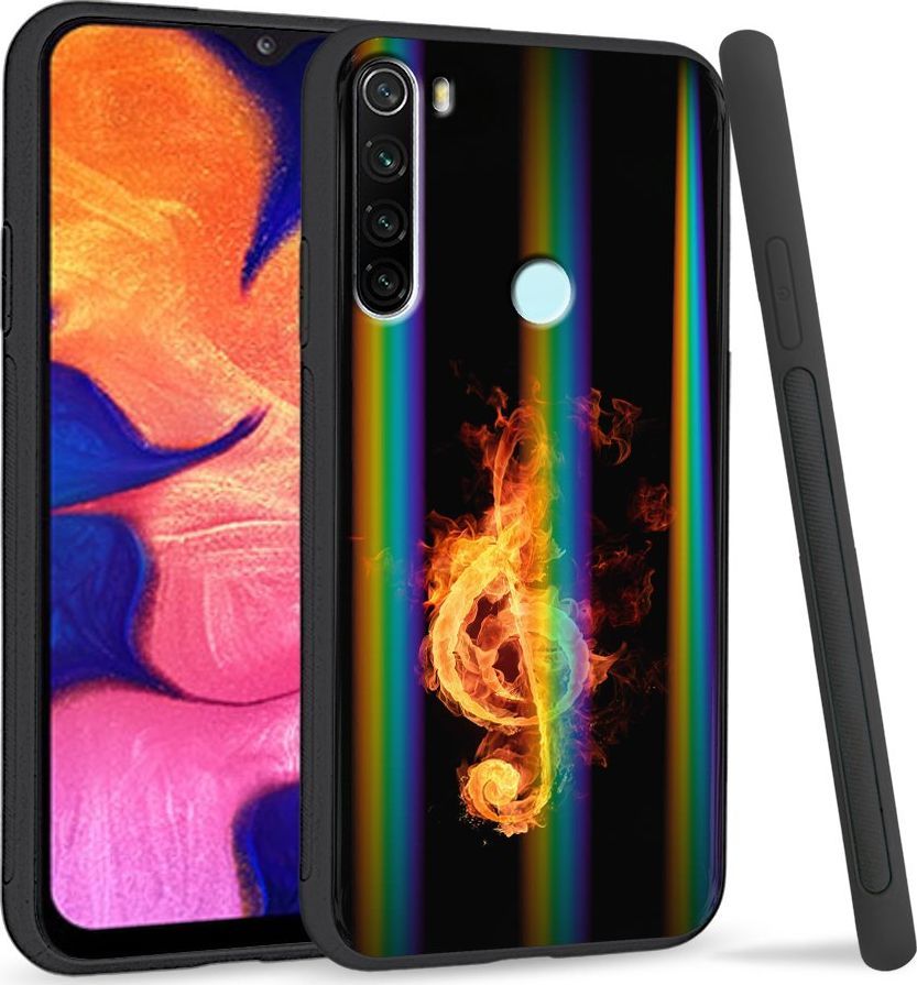 Super Fashion Etui Rainbow Series na Xiaomi Redmi Note 8 Fire Clef 1