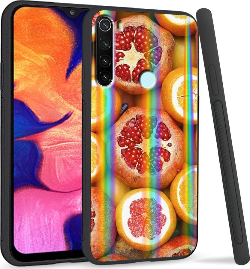 Super Fashion Etui Rainbow Series na Xiaomi Redmi Note 8 Fruits 1