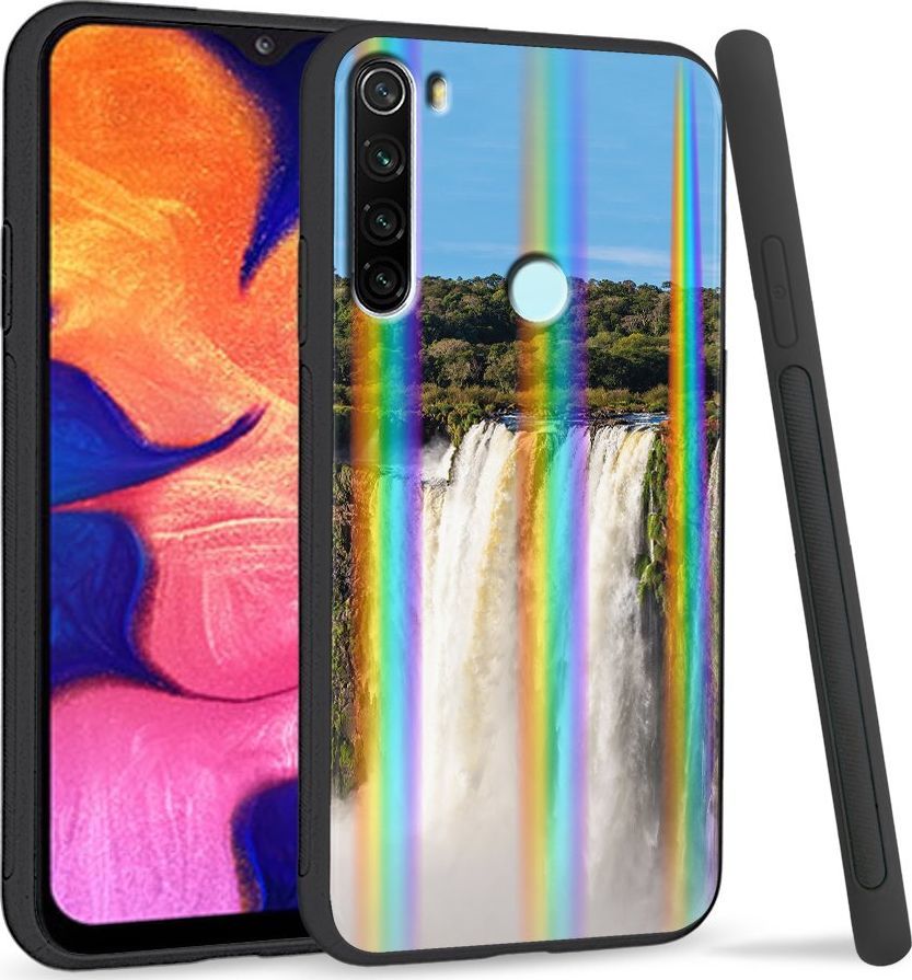 Super Fashion Etui Rainbow Series na Xiaomi Redmi Note 8 Wodospady 1
