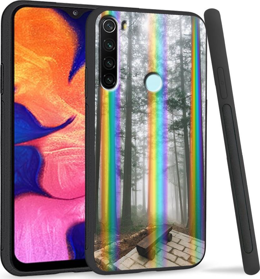 Super Fashion Etui Rainbow Series na Xiaomi Redmi Note 8 Rower 1