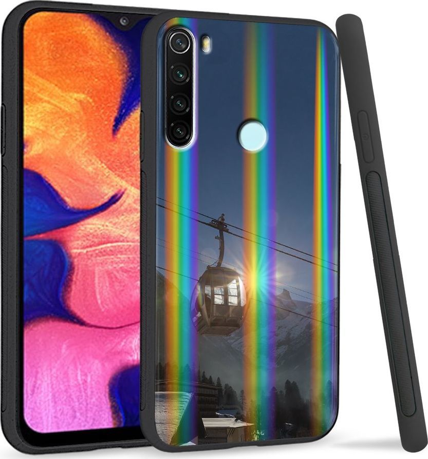 Super Fashion Etui Rainbow Series na Xiaomi Redmi Note 8 Kolejka linowa 1