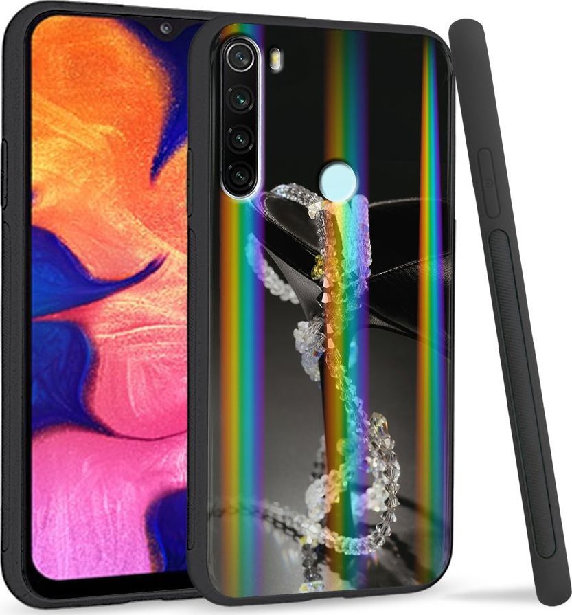 Super Fashion Etui Rainbow Series na Xiaomi Redmi Note 8 Obcas 1