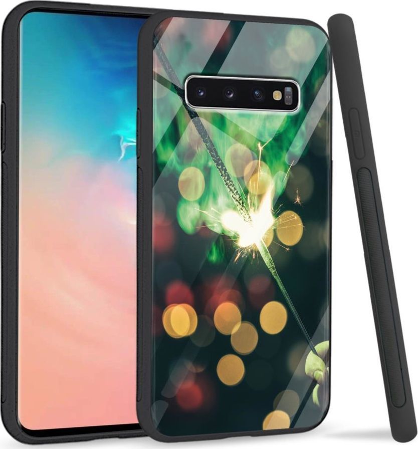 Super Fashion Etui na telefon Samsung Galaxy S10 Plus Premium Case Firework 1