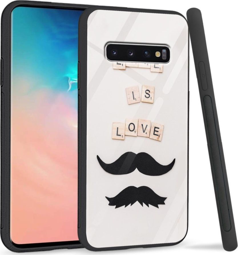 Super Fashion Etui na telefon Samsung Galaxy S10 Plus Premium Case Love is love 1