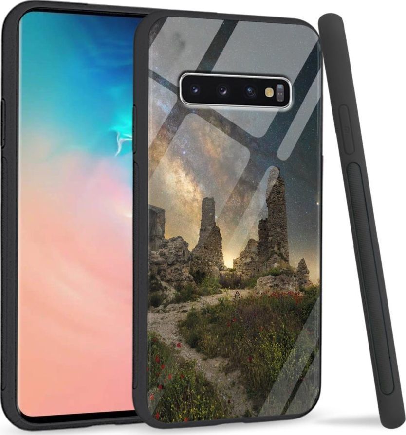 Super Fashion Etui na telefon Samsung Galaxy S10 Plus Premium Case Stone Path 1
