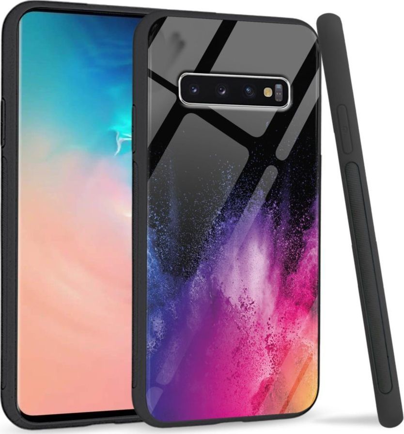 Super Fashion Etui na telefon Samsung Galaxy S10 Plus Premium Case Splash Colors 1