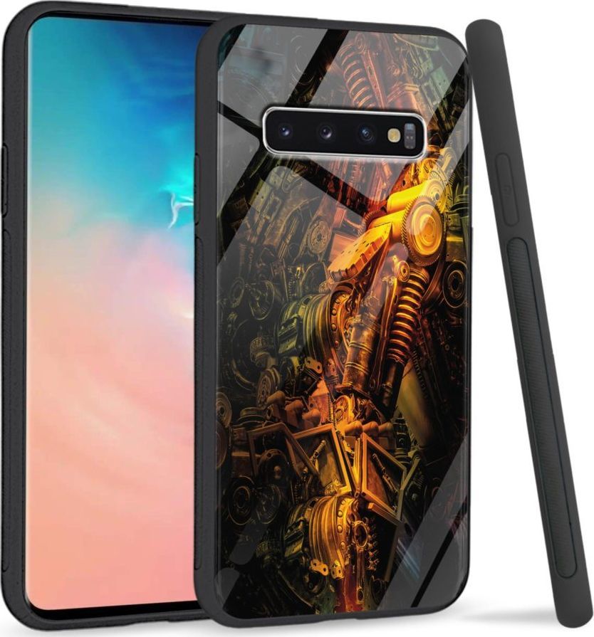 Super Fashion Etui na telefon Samsung Galaxy S10 Plus Premium Case Machine world 1