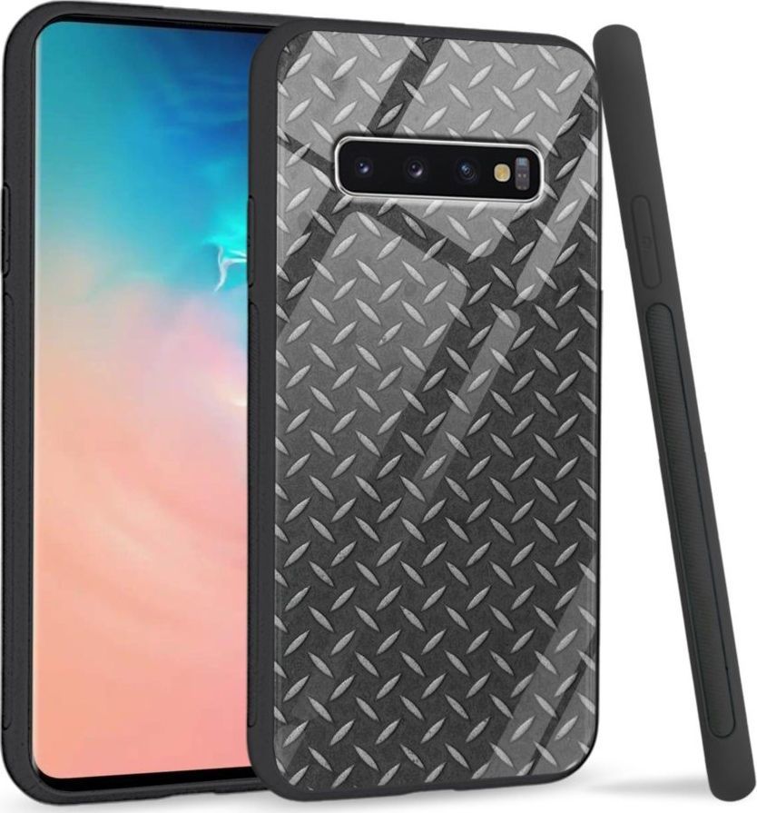 Super Fashion Etui na telefon Samsung Galaxy S10 Plus Premium Case Metal 1