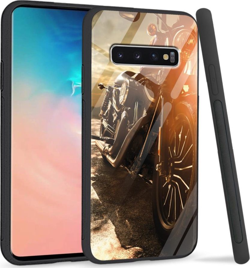 Super Fashion Etui na telefon Samsung Galaxy S10 Plus Premium Case Harley Davidson 1