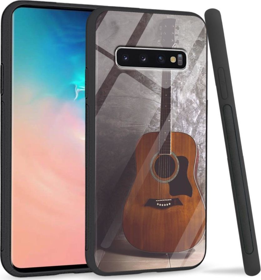 Super Fashion Etui na telefon Samsung Galaxy S10 Plus Premium Case Guitar 1