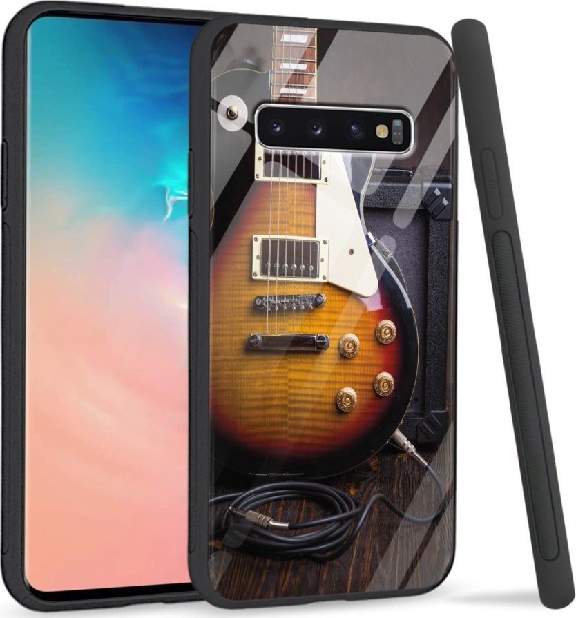 Super Fashion Etui na telefon Samsung Galaxy S10 Plus Premium Case Electric Guitar 1