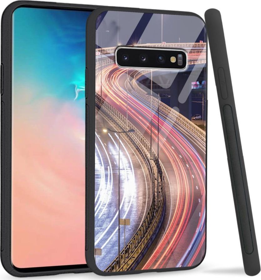 Super Fashion Etui na telefon Samsung Galaxy S10 Plus Premium Case Night Lights 1