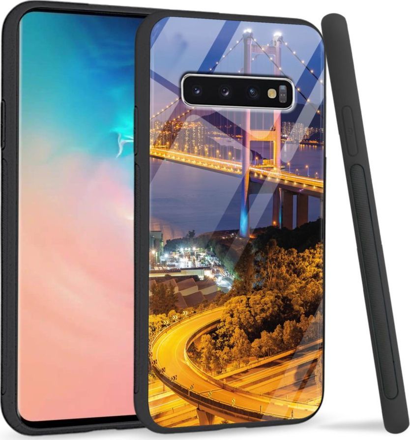 Super Fashion Etui na telefon Samsung Galaxy S10 Plus Premium Case Bridges 1