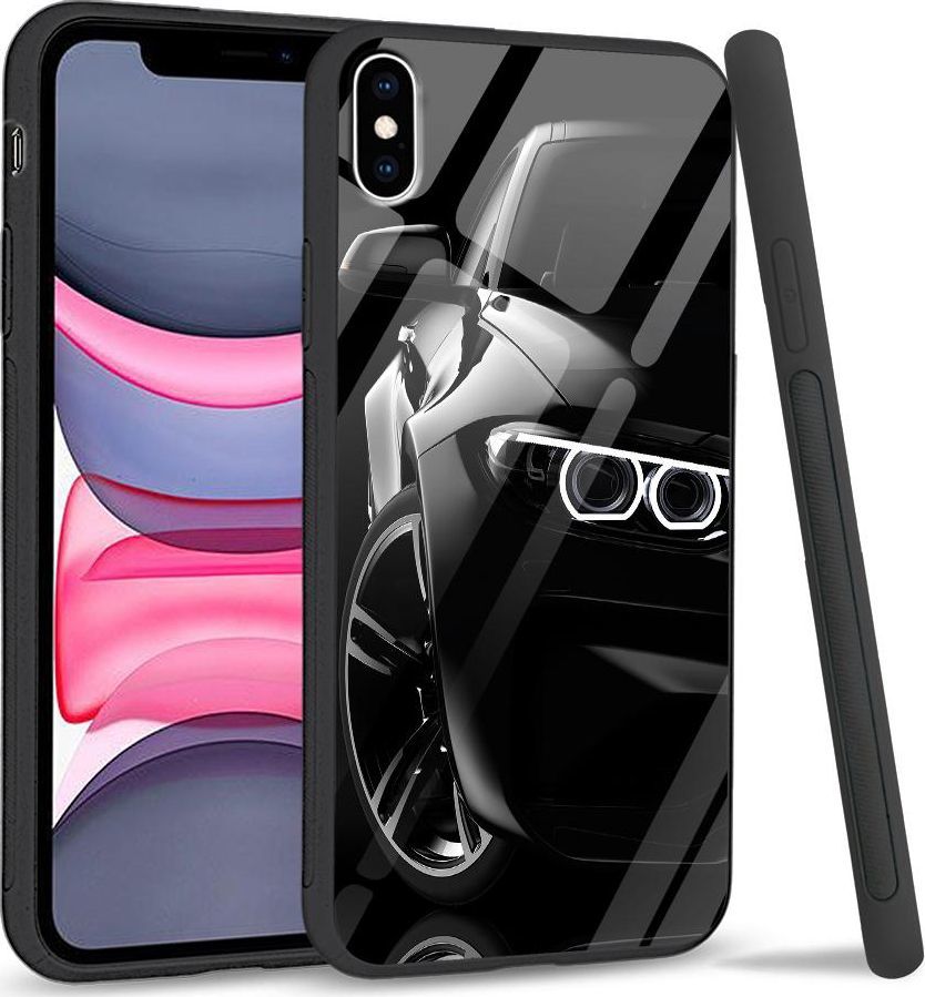Super Fashion Etui na telefon Apple Iphone X/XS Premium Case LED headlights 1