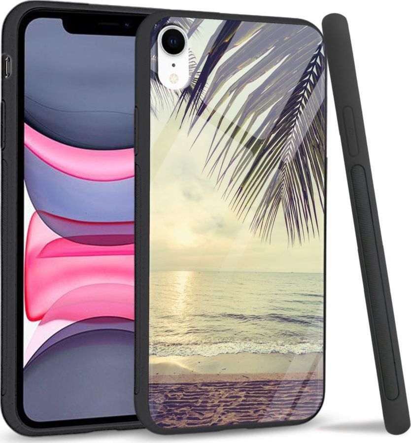 Super Fashion Etui na telefon Apple Iphone XR Premium Case Beach side 1