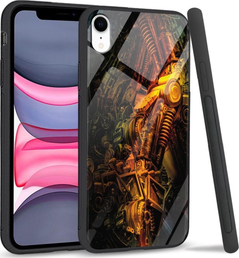 Super Fashion Etui na telefon Apple Iphone XR Premium Case Machine world 1