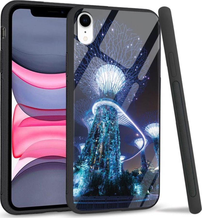 Super Fashion Etui na telefon Apple Iphone XR Premium Case Architectural Marvel 1