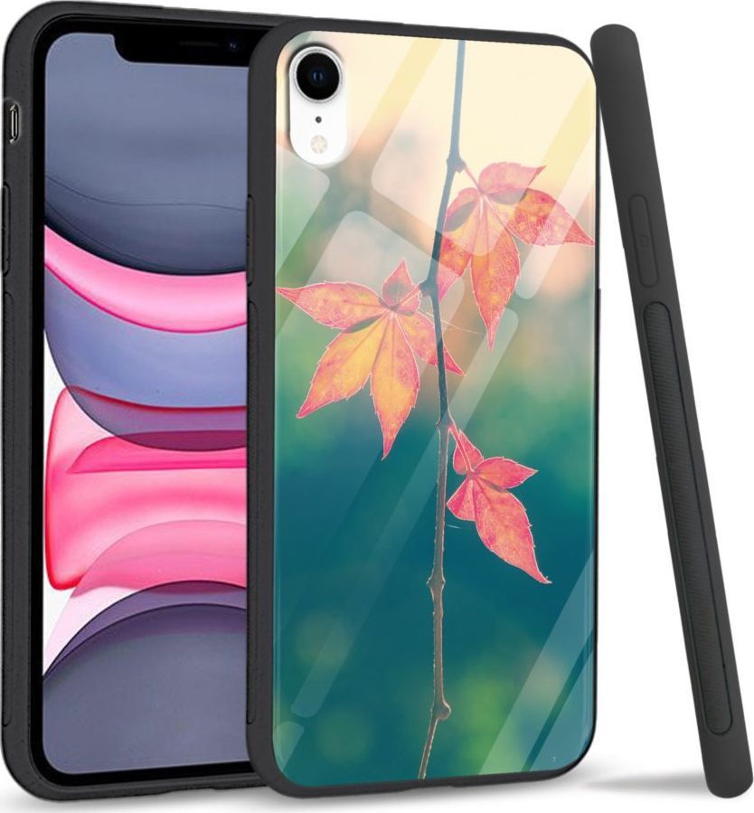 Super Fashion Etui na telefon Apple Iphone XR Premium Case Autumn Leaves 1
