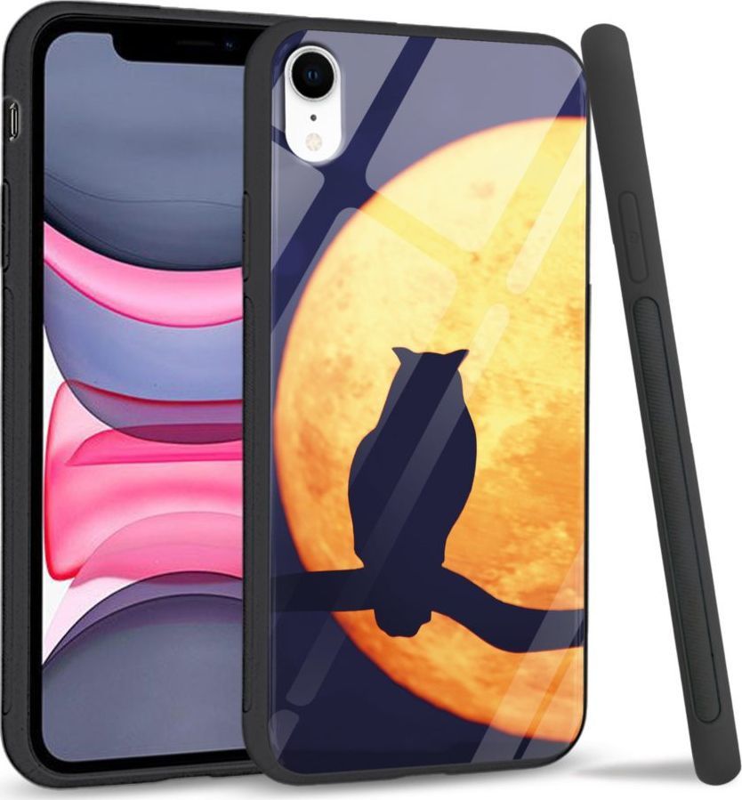 Super Fashion Etui na telefon Apple Iphone XR Premium Case Night Owl 1