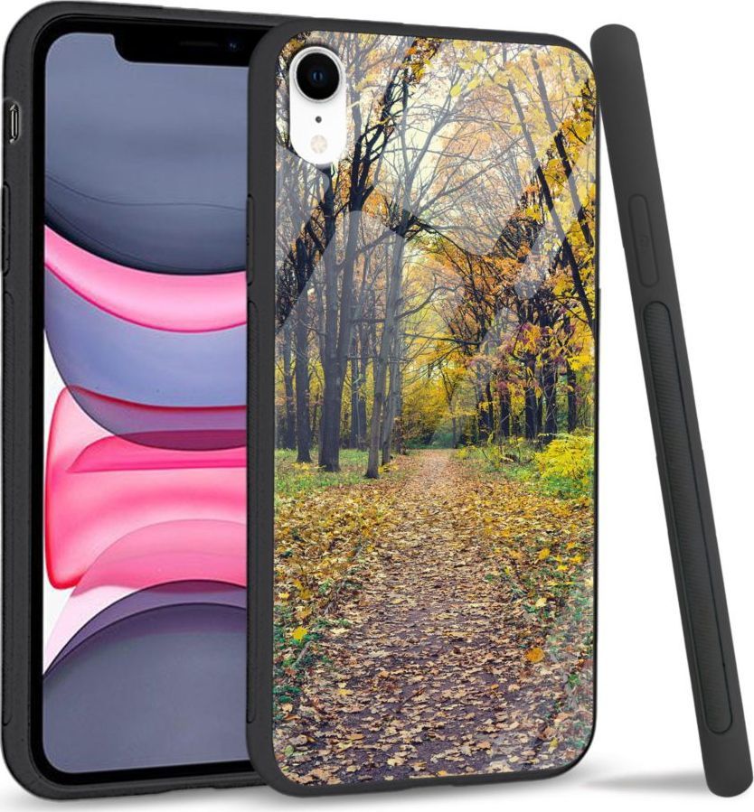 Super Fashion Etui na telefon Apple Iphone XR Premium Case Walk in Park 1