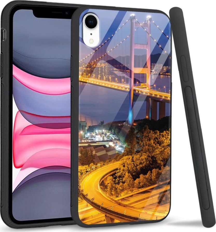 Super Fashion Etui na telefon Apple Iphone XR Premium Case Bridges 1