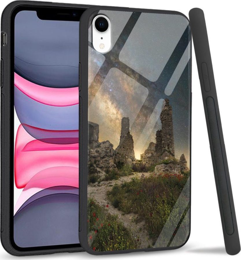 Super Fashion Etui na telefon Apple Iphone XR Premium Case Stone Path 1