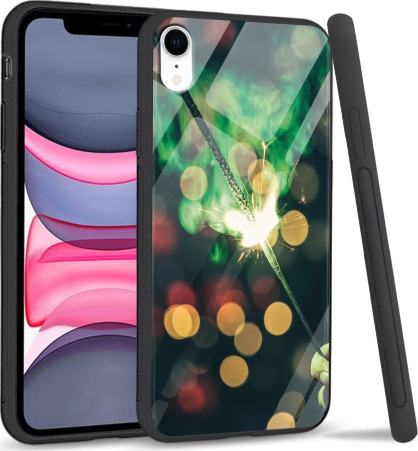 Super Fashion Etui na telefon Apple Iphone XR Premium Case Firework 1