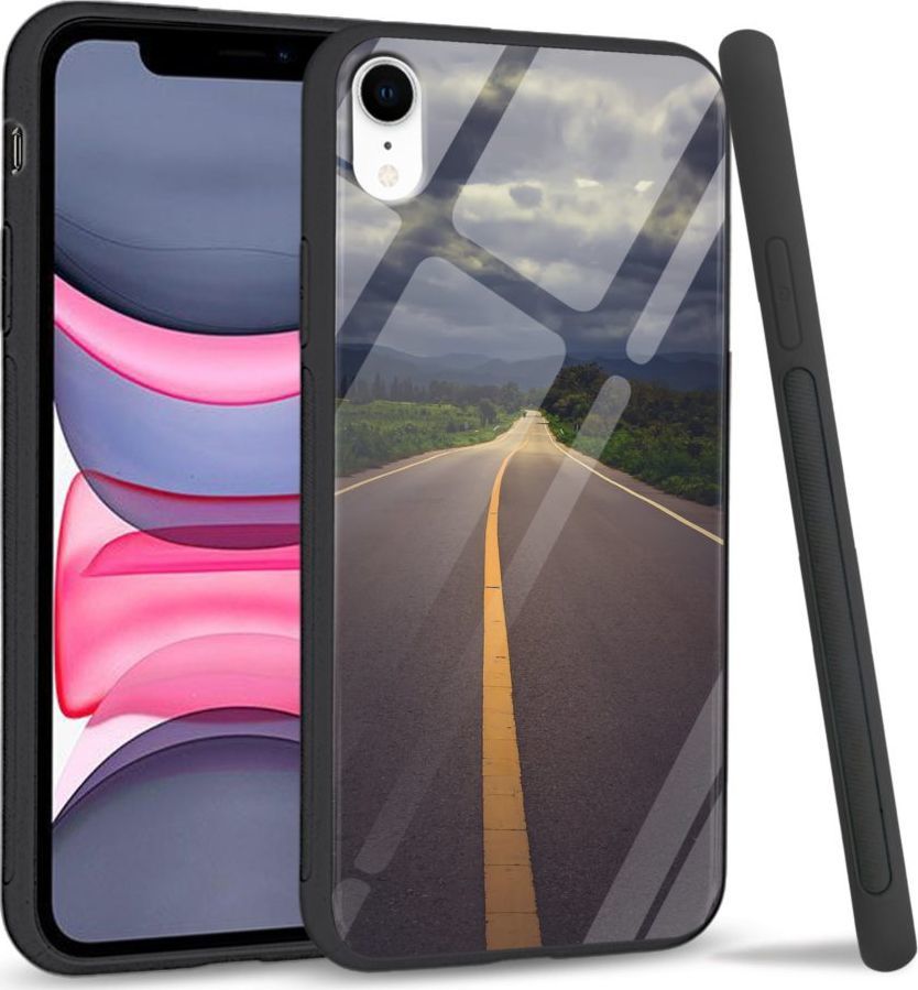 Super Fashion Etui na telefon Apple Iphone XR Premium Case Road to Heaven 1
