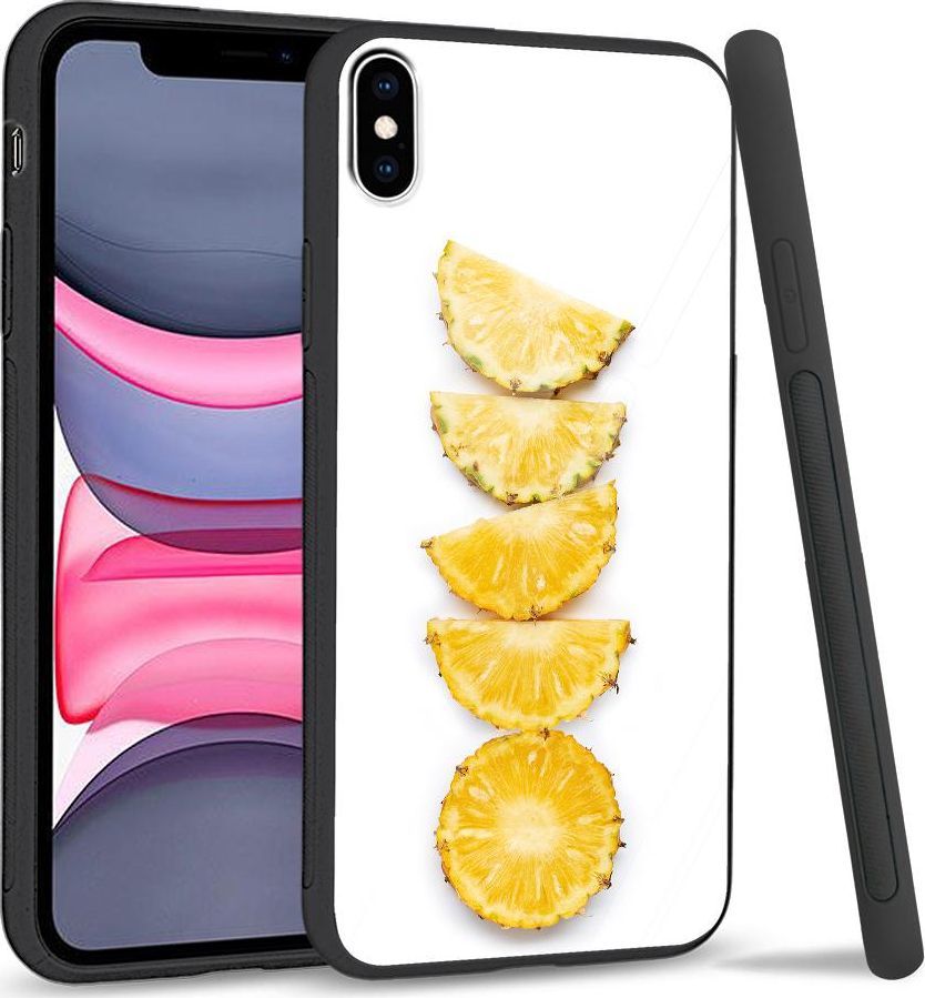 Super Fashion Etui na telefon Apple Iphone XS Max Premium Case Pineapple pieces 1