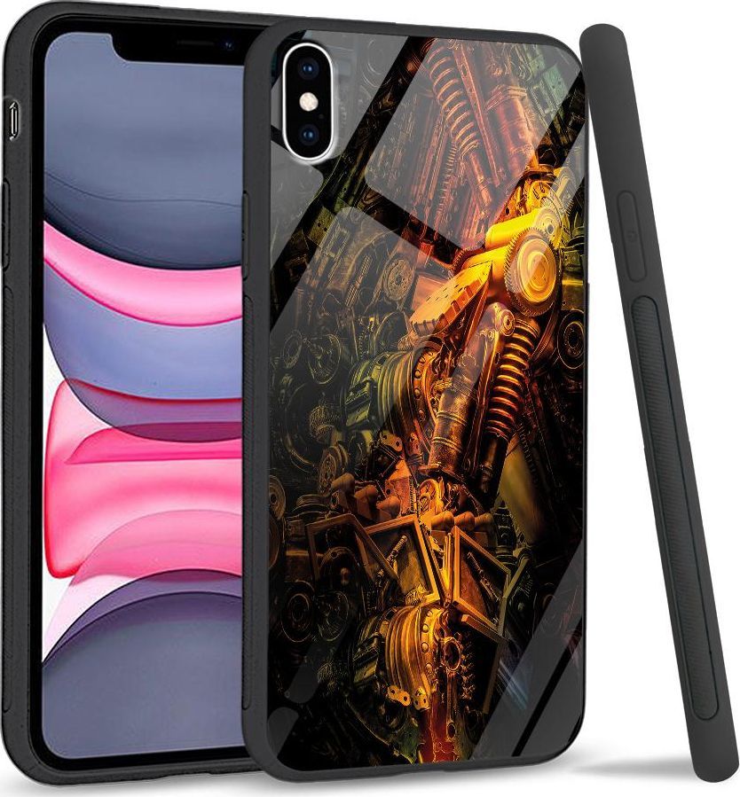 Super Fashion Etui na telefon Apple Iphone XS Max Premium Case Machine world 1