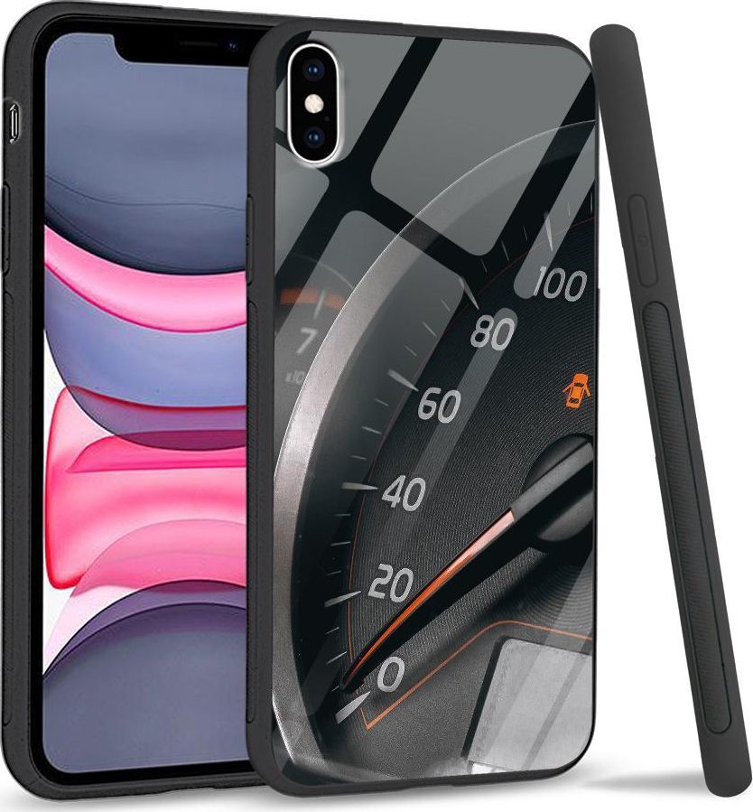 Super Fashion Etui na telefon Apple Iphone XS Max Premium Case Speed Limit 1