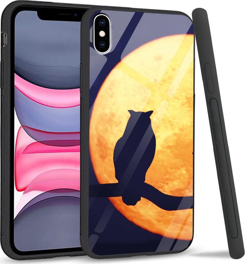 Super Fashion Etui na telefon Apple Iphone XS Max Premium Case Night Owl 1
