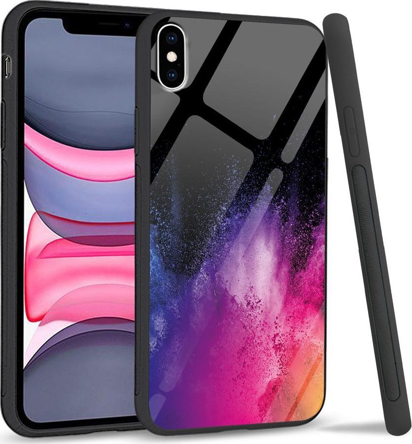 Super Fashion Etui na telefon Apple Iphone XS Max Premium Case Splash Colors 1