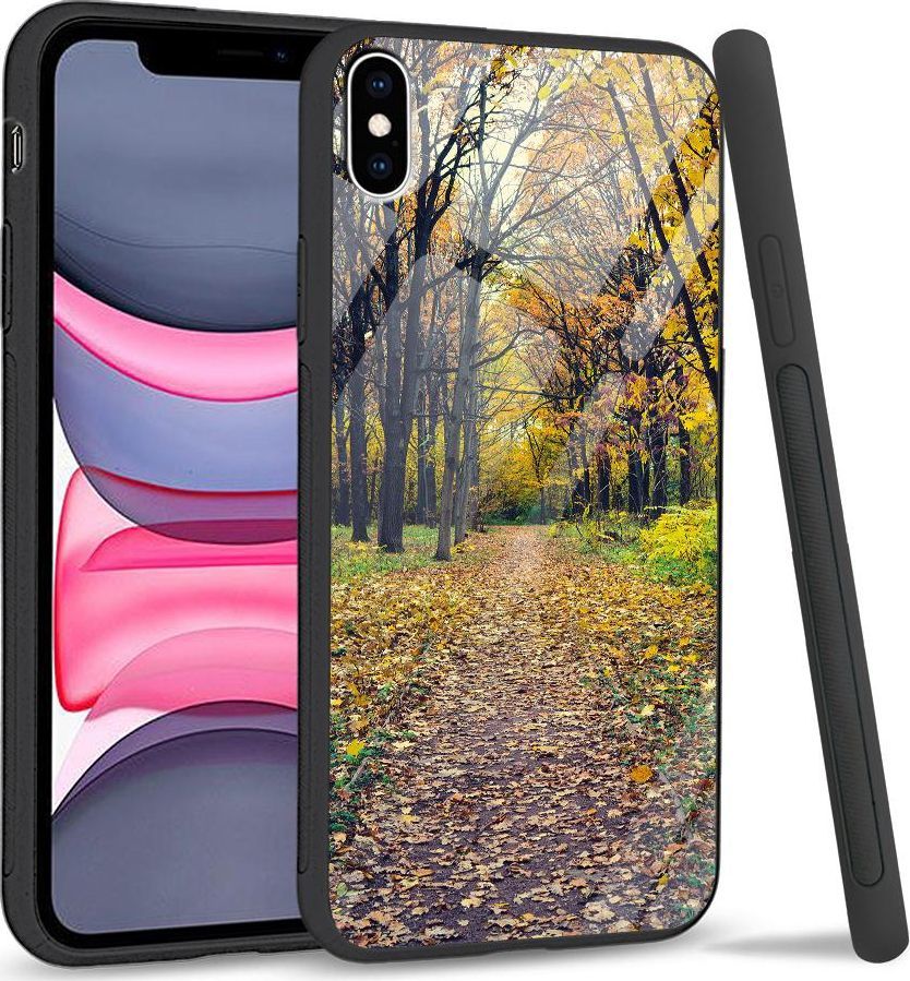 Super Fashion Etui na telefon Apple Iphone XS Max Premium Case Walk in Park 1